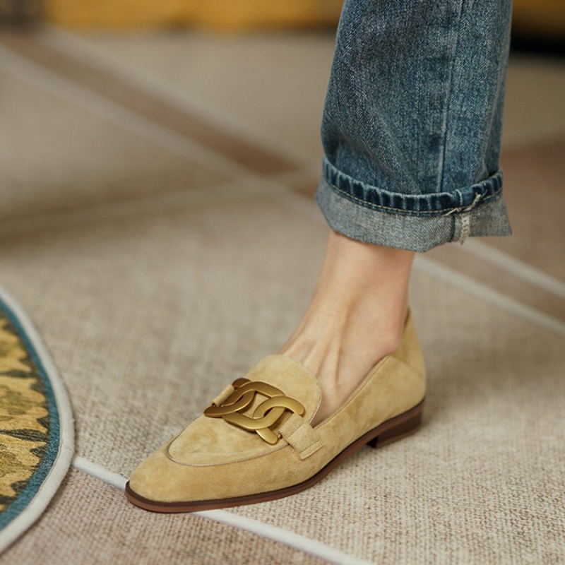 Women'S Shoes In Fashion - Замшевые Кожаные женские лоферы весна/осень женская