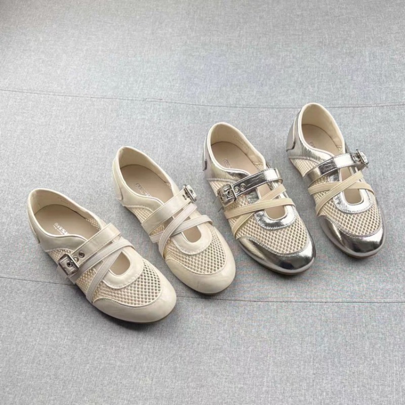 Shoes Women Pumps - Новые тканые кроссовки с перфорацией и
