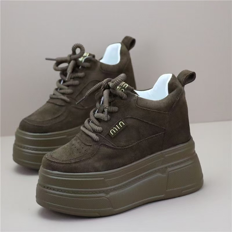 Platform Sneakers Chunky - Женские кроссовки на высокой платформе, 12