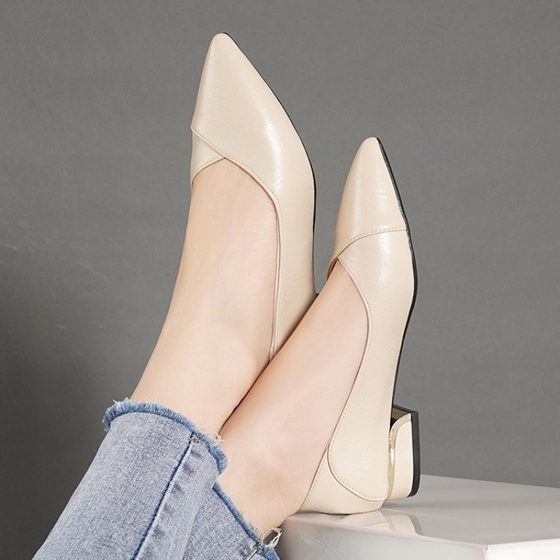 Новые женские кожаные туфли с  – обзор и цена Shoes Women Pumps