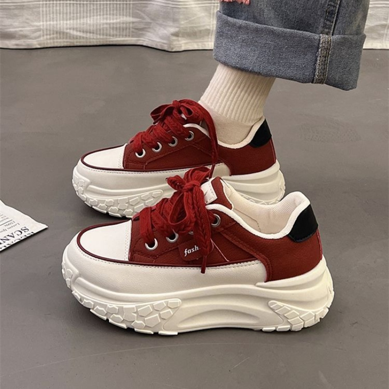 Весенние массивные белые кросс – обзор и цена Platform Sneakers Chunky